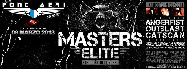 Cartel de On Tour · Masters Elite, 08.03.2013, Millennium · Sils.
